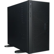 ALTERNATE Workstation AI met zwarte rack-mountable SilverStone tower
