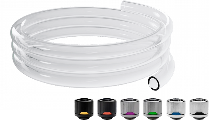 EKWB tubing en fittingen