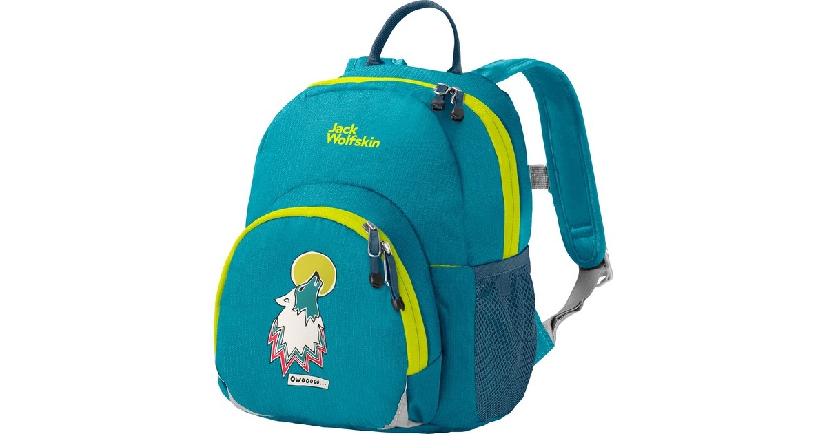 Jack Wolfskin Buttercup kinderrugzak vanaf 2 jaar Blauwgroen 4 5 liter