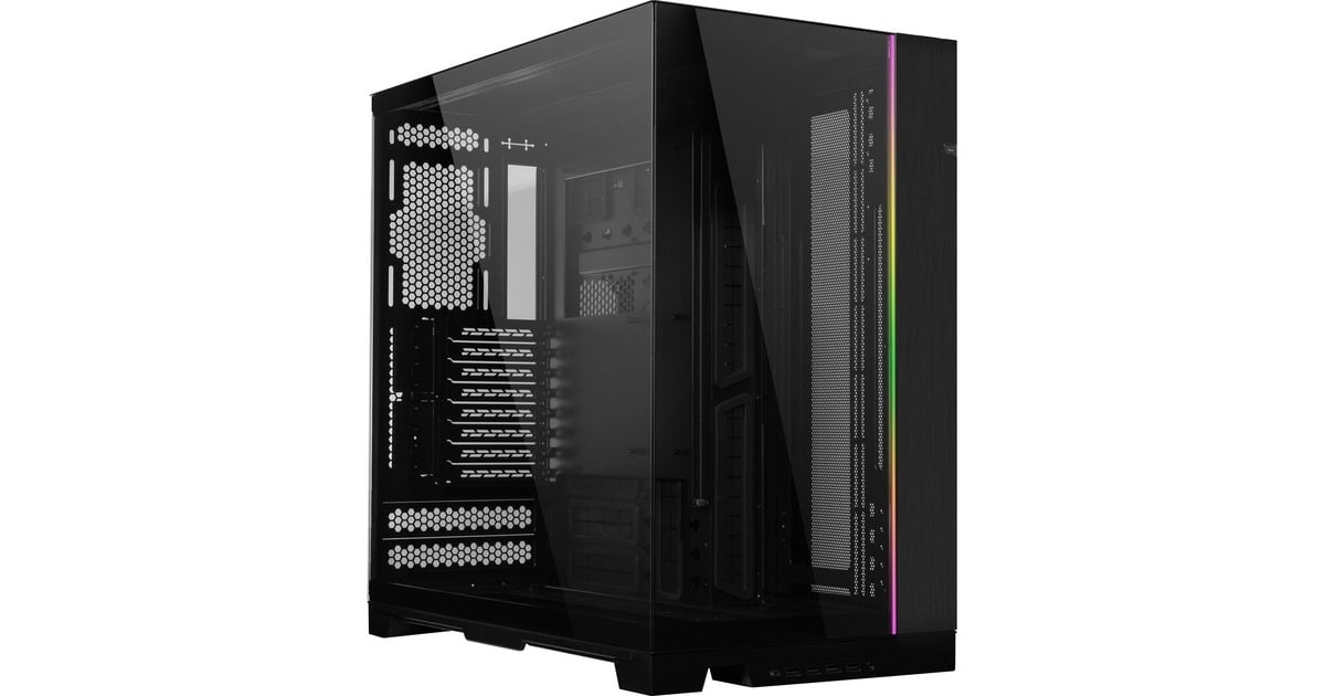 Lian Li O Dynamic Evo Xl Big Tower Behuizing Zwart X Usb A X Usb C Rgb Tempered Glass