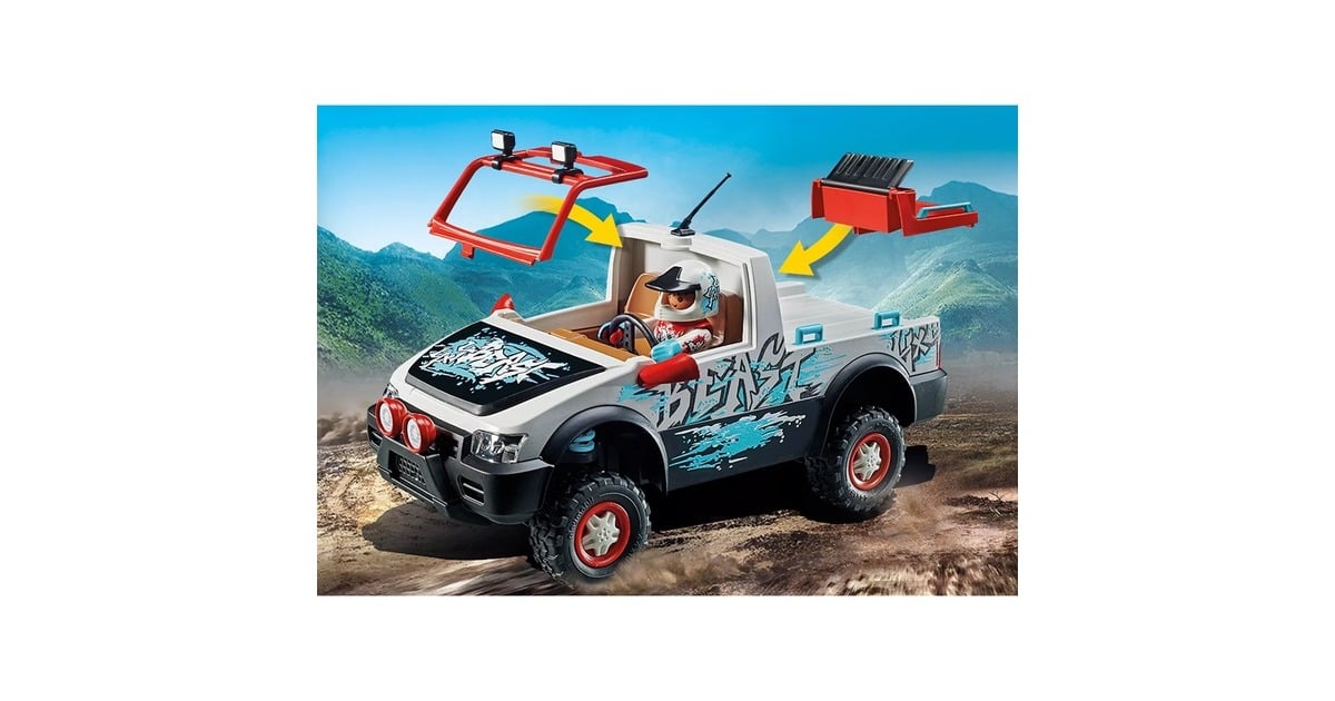 Moto Playmobil PLAYMOBILu00ae City Life 71430-Coche De Rally