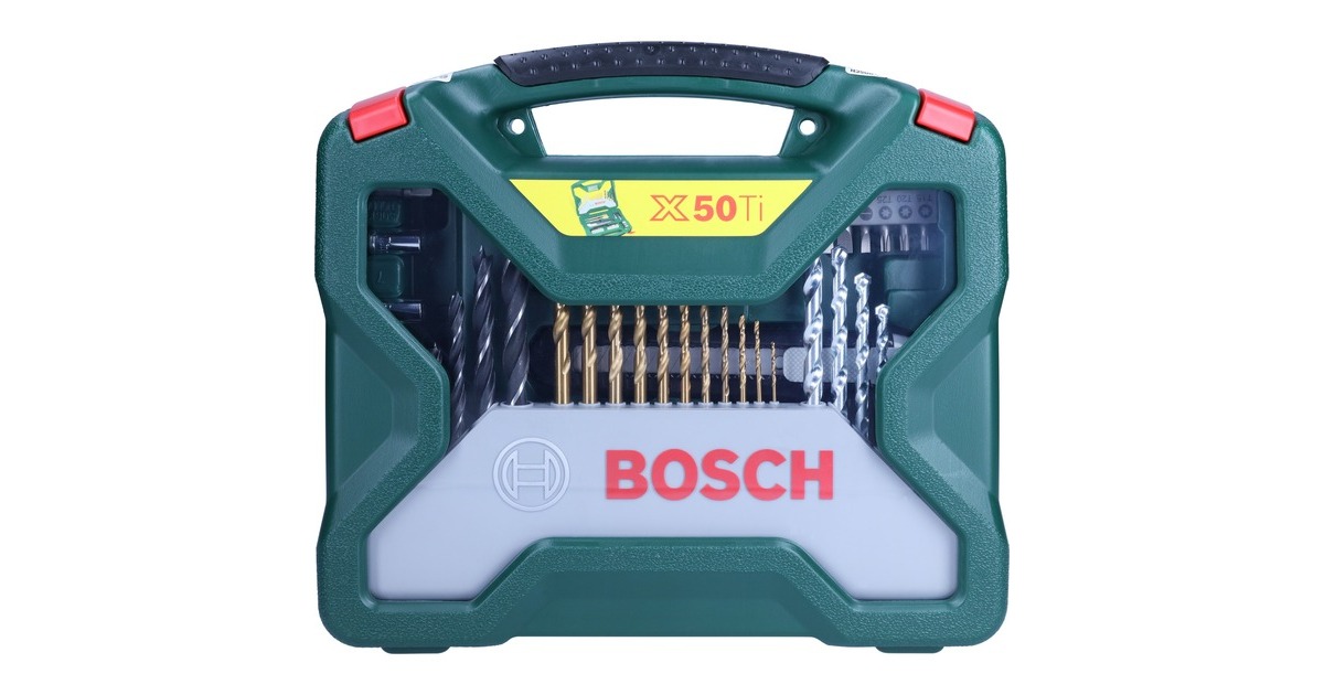 Bosch Doe-het-zelf en tuin 50-delige X-Line titanium boren- en ...