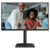 AOC 24E4CV 23.8" monitor Zwart, 120 Hz, HDMI, DisplayPort, Audio, LAN, USB-hub