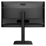 AOC 24E4CV 23.8" monitor Zwart, 120 Hz, HDMI, DisplayPort, Audio, LAN, USB-hub