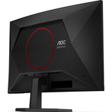 AOC C27G42E 27" Curved gaming monitor Zwart/rood, 180 Hz, HDMI, DisplayPort, Audio