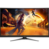 AOC C27G4Z2 27" curved gaming monitor Zwart/rood, HDMI, DisplayPort, 260 Hz OC