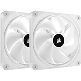 Corsair iCUE LINK QX140 RGB 140mm PWM Fans Starter Kit - Wit case fan Wit, 4-pins PWM fan-connector, Incl. controller