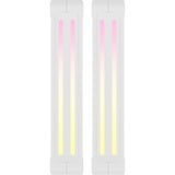 Corsair iCUE LINK QX140 RGB Starterskit case fans Wit, 2 stuks, 140 x 140 x 25 mm, PWM, Incl. controller