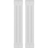 Corsair iCUE LINK QX140 RGB Starterskit case fans Wit, 2 stuks, 140 x 140 x 25 mm, PWM, Incl. controller