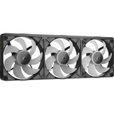 Corsair iCUE LINK RX360 II Unified Frame RGB PWM air cooler Zwart