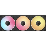 Corsair iCUE LINK RX360 II Unified Frame RGB case fans Zwart, 3 stuks, 360 x 129 x 26 mm