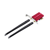 Cudy AX5400 Wi-Fi 6E Bluetooth 5.3 PCI-E wlan adapter Rood
