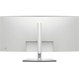 Dell UltraSharp U4025QW 39.7" 4K Ultra HD Curved UltraWide monitor Zilver, 1x DisplayPort, 1x HDMI, 3x USB-C, 5x USB-A, 2x Thunderbolt, 1x RJ-45, 120 Hz