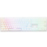 Ducky Zero 6108, gaming toetsenbord Wit, BE Lay-out, Cherry MX2A Blue, RGB leds, ABS, Hot-swappable