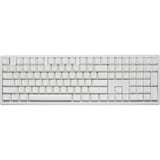 Ducky Zero 6108, gaming toetsenbord Wit, BE Lay-out, Cherry MX2A Blue, RGB leds, ABS, Hot-swappable