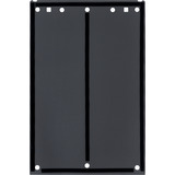 Lian Li A3-3WD voorpaneel Zwart/houtkleur