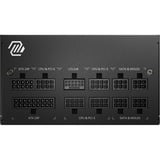 MSI MAG A750GL PCIE5 modulaire 750 watt voeding  Zwart, 1x 12V-2x6, 3x PCIe