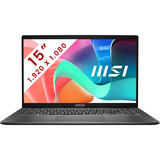 MSI Modern 15 (F1MXG-1034BE) 15.6"  laptop Grijs | Core 5 120U | Iris Xe Graphics | 16 GB | 1 TB SSD