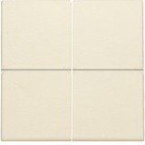 Niko Afwerkingsset voor viervoudige elektronische schakelaar of drukknop centraalplaat Beige