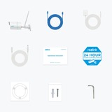 Reolink W320-W 5 MP Dual-band WiFi beveiligingscamera Wit