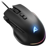Sharkoon SHARK Force III gaming muis Zwart, 400 - 12.800 dpi, RGB leds