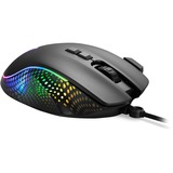 Sharkoon SHARK Force III gaming muis Zwart, 400 - 12.800 dpi, RGB leds