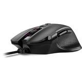 Sharkoon SHARK Force III gaming muis Zwart, 400 - 12.800 dpi, RGB leds