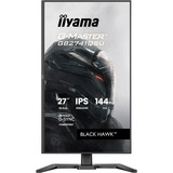 iiyama G-Master Black Hawk GB2741QSU-B1 27" gaming monitor Zwart, 144 Hz, HDMI, DisplayPort, USB, Audio