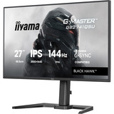 iiyama G-Master Black Hawk GB2741QSU-B1 27" gaming monitor Zwart, 144 Hz, HDMI, DisplayPort, USB, Audio