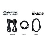 iiyama G-Master Black Hawk GB2741QSU-B1 27" gaming monitor Zwart, 144 Hz, HDMI, DisplayPort, USB, Audio