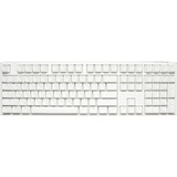 Ducky One 3 Classic White, gaming toetsenbord Wit/zilver, BE Lay-out, Cherry MX RGB Blue, RGB leds, ABS