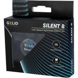 Gelid Silent 8 case fan Zwart, 3-pins fan-connector