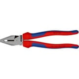 KNIPEX Kracht-Kombitang 225 mm combinatietang Rood/blauw