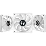 Lian Li ST120 Triple-pack case fan Wit, RGB leds, 4-pins PWM fan-connector