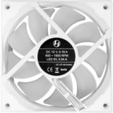 Lian Li ST120 Triple-pack case fan Wit, RGB leds, 4-pins PWM fan-connector