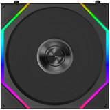 Lian Li UNI FAN TL FLEX 120 Wireless RGB case fans Zwart, 3 stuks, 120 x 124 x 28 mm, PWM, Incl. controller	