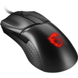 MSI Clutch GM31 Lightweight gaming muis Zwart, 12.000 dpi, RGB leds