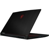 MSI Thin GF63 (12UC-1051BE) 15.6"  gaming laptop Zwart | Core i7-12650H | RTX 3050 | 16 GB | 512 GB SSD | 144 Hz