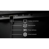 Philips 49B2U5900C 48.8" Curved UltraWide monitor Zwart/zilver, 1x DisplayPort, 2x HDMI, 1x USB-C, 2x USB-A, 1x RJ-45