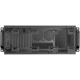 SilverStone RM4A 4U rack behuizing Zwart