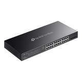 TP-Link Omada SG2428LP 28-poorts Gigabit Smart Switch Zwart, 16x PoE+
