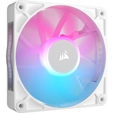 Corsair iCUE LINK RX120 RGB White 120 mm PWM-fan, Starterskit case fan Wit, 4-pin PWM