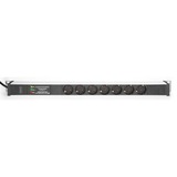 Digitus DN-95412 stekkerdoos Zwart/aluminium