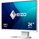 EIZO FlexScan EV2480-WT 24" monitor Wit, HDMI, DisplayPort, 4x USB-A, USB-C