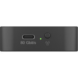 ICY BOX IB-1980M-80G externe behuizing Zwart