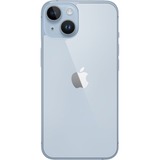 Just in Case iPhone 15 Plus - Back Cover Tempered Glass - Clear screenprotector Transparant