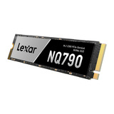 Lexar NQ790 512 GB SSD Zwart/grijs, PCIe 4.0 x4, NVMe 1.4, M.2 2280