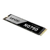 Lexar NQ790 512 GB SSD Zwart/grijs, PCIe 4.0 x4, NVMe 1.4, M.2 2280