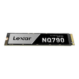 Lexar NQ790 512 GB SSD Zwart/grijs, PCIe 4.0 x4, NVMe 1.4, M.2 2280