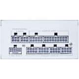 Lian Li SP750 V2 Gold, 750 Watt voeding  Wit, 2x PCIe, Kabelmanagement